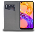 Etui Smart Magnet do Realme 8 / 8 Pro granatowe
