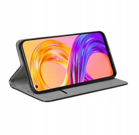 Etui Smart Magnet do Realme 8 / 8 Pro granatowe