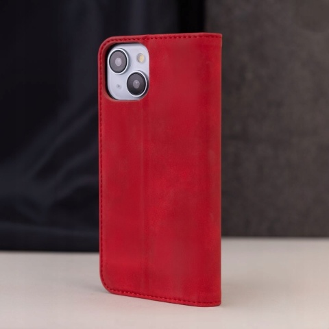 Etui Smart Suede do Samsung Galaxy S26 Ultra czerwone