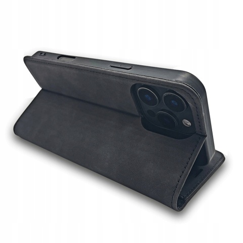 Etui Smart Suede do Xiaomi Redmi Note 15 Pro Plus 5G (EU) czarne