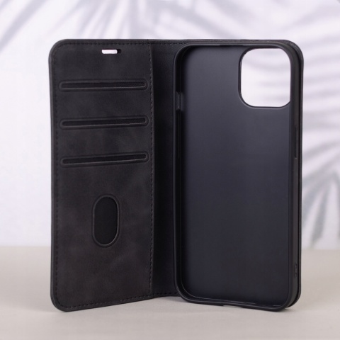 Etui Smart Suede do Xiaomi Redmi Note 15 Pro Plus 5G (EU) czarne