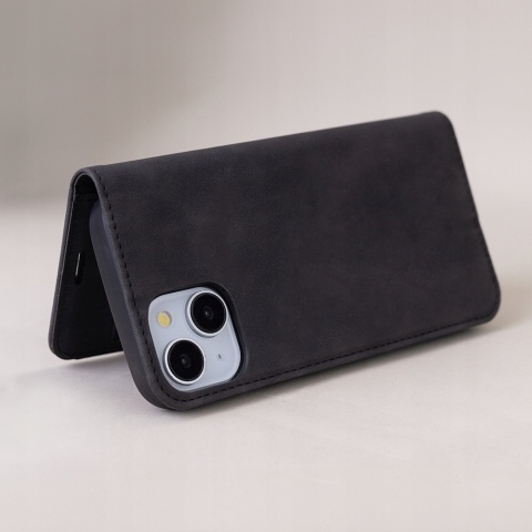 Etui Smart Suede do Xiaomi Redmi Note 15 Pro Plus 5G (EU) czarne