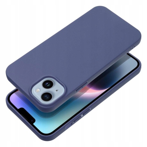 Etui na Samsung A57 5G Matt niebieskie