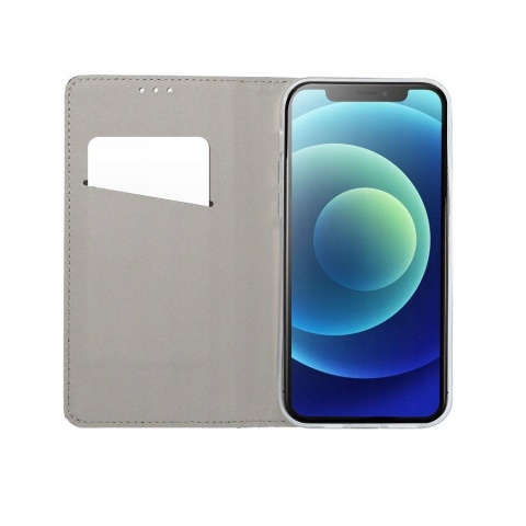 Etui z klapką na Samsung A57 5G Smart Case Book granatowe