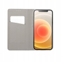 Etui z klapką na Samsung A57 5G Smart Case Book złote