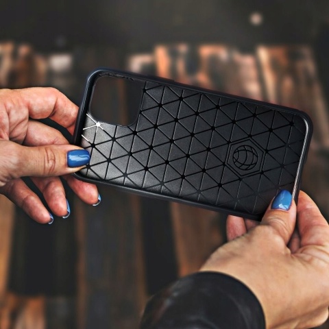 Futerał CARBON do SAMSUNG Galaxy S21 Plus czarny
