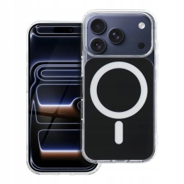 Futerał CLEAR CASE 2mm MAG COVER kompatybilny z MagSafe do IPHONE 17 (camera protection)