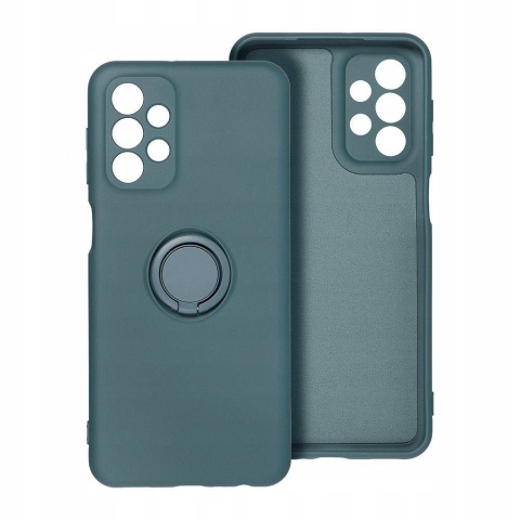 Futerał SILICONE RING do SAMSUNG Galaxy A37 5G zielony