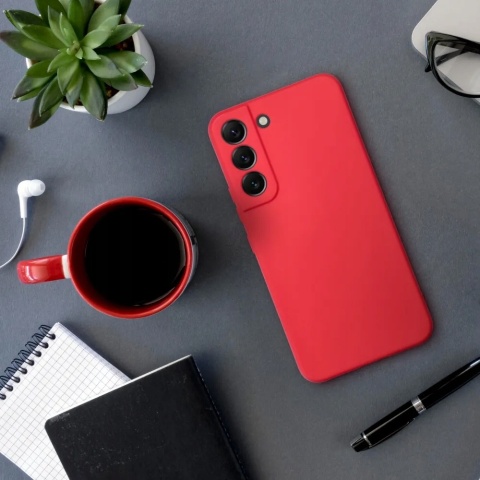 Futerał SOFT do SAMSUNG Galaxy A57 5G czerwony