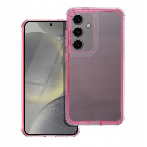 Futerał do Samsung A37 5G Matrix Clear pudrowy róż
