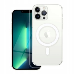 Futerał do iPhone 13 PRO MAX Clear Mag Cover (STR / CAMERA PROTECTION) zgodny z MagSafe transparentny
