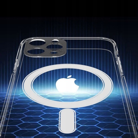 Futerał do iPhone 13 PRO MAX Clear Mag Cover (STR / CAMERA PROTECTION) zgodny z MagSafe transparentny