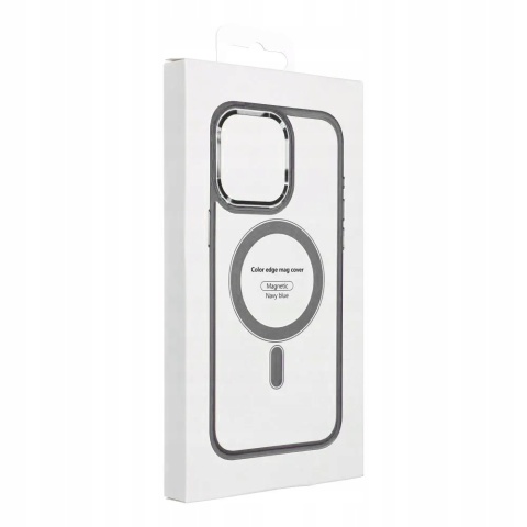 Futerał do iPhone 16 PRO MAX Color Edge Mag Cover zgodny z MagSafe tytanowy szary