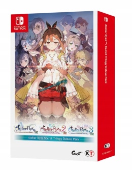 Gra Atelier Ryza: Secret Trilogy Deluxe Pack Nintendo Switch Używana