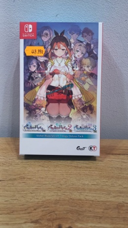 Gra Atelier Ryza: Secret Trilogy Deluxe Pack Nintendo Switch Używana