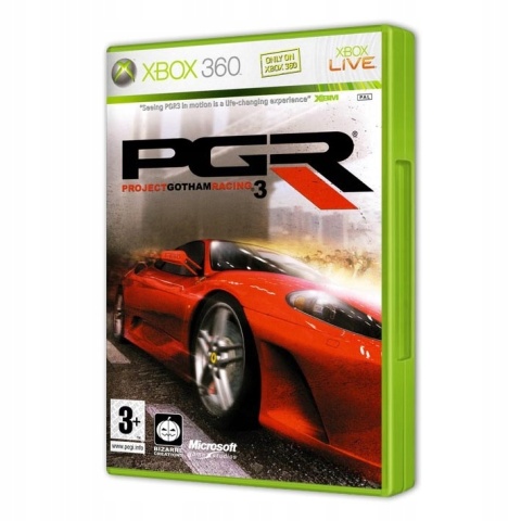 Gra PROJECT GOTHAM RACING 3 PGR 3 XBOX 360 X360 Używana