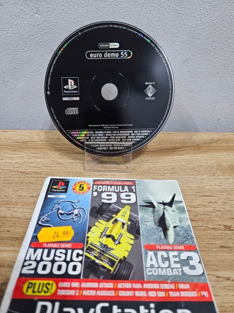 Gra PS1 PlayStation 1 PSX Euro Demo 55 Używana