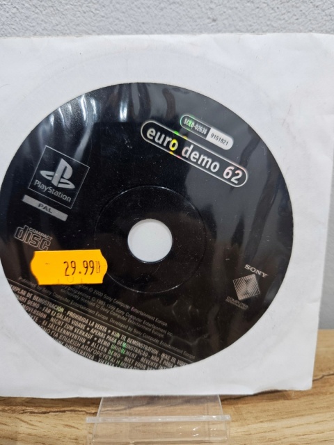 Gra PS1 PlayStation 1 PSX Euro Demo 62 Używana - bez okładki