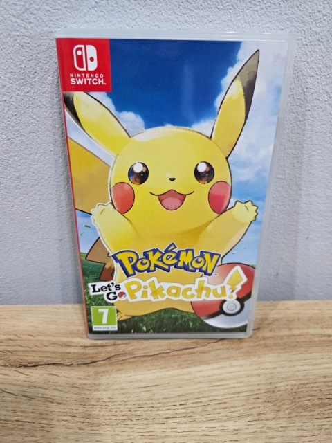 Gra Pokemon Let's Go Pikachu Nintendo Switch Używana