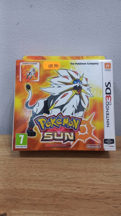 Gra Pokemon Sun Fan Edition Nintendo 3DS Używana