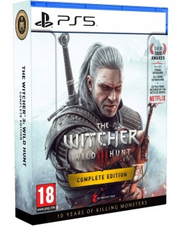 Gra Wiedźmin 3 Edycja Kompletna Steelbook PS5 PlayStation 5 Nowa
