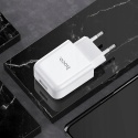 HOCO ładowarka sieciowa USB 2A N2 Vigour biała