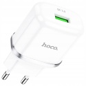 HOCO ładowarka sieciowa USB 3A QC3.0 Fast Charge Special Single Port z kablem Micro N3 biała