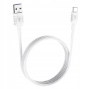 HOCO ładowarka sieciowa USB + kabel Typ C 2.1A N2 Vigour biała