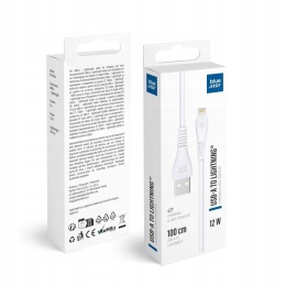 Kabel USB A do Lightning Blue Star 2A 12W 1 m PJ-DG5-A biały