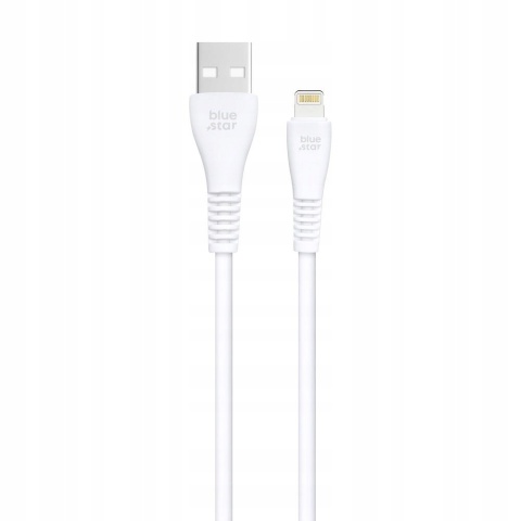 Kabel USB A do Lightning Blue Star 2A 12W 1 m PJ-DG5-A biały