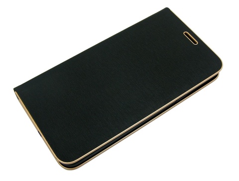 Kabura LUNA Book Gold do SAMSUNG A50 czarny