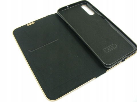 Kabura LUNA Book Gold do SAMSUNG A50 czarny