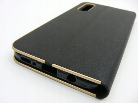 Kabura LUNA Book Gold do SAMSUNG A50 czarny