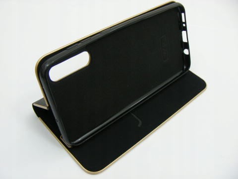 Kabura LUNA Book Gold do SAMSUNG A50 czarny