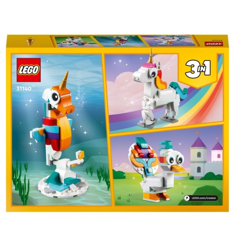 LEGO Creator 3 w 1 31140 Magiczny jednorożec