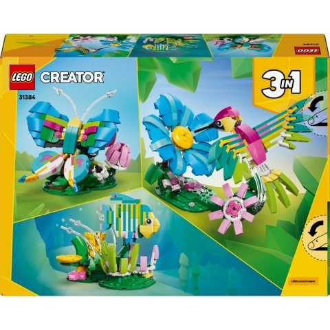 LEGO Creator - Dzikie zwierzęta: kolorowy koliber 3w1 31384