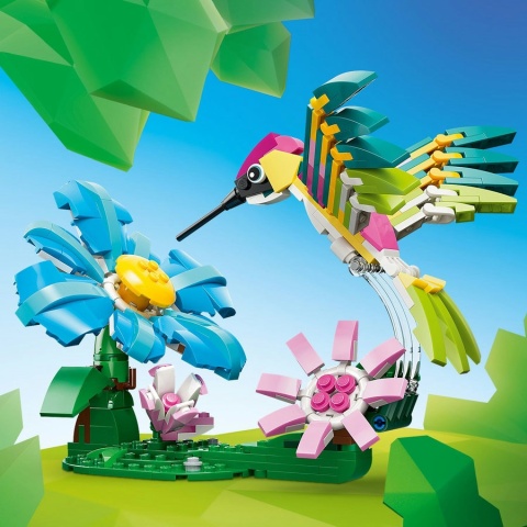 LEGO Creator - Dzikie zwierzęta: kolorowy koliber 3w1 31384