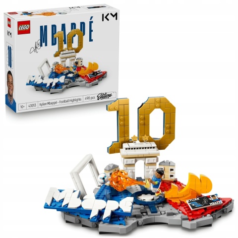 LEGO Editions - Kylian Mbappe - piłkarskie momenty 43013