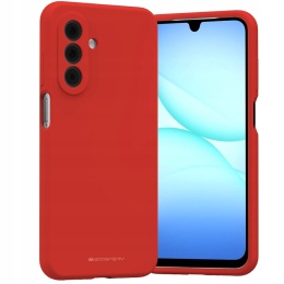 Mercury Silicone Case Samsung Galaxy A37 5G CZERWONY