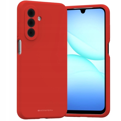 Mercury Silicone Case Samsung Galaxy A37 5G CZERWONY