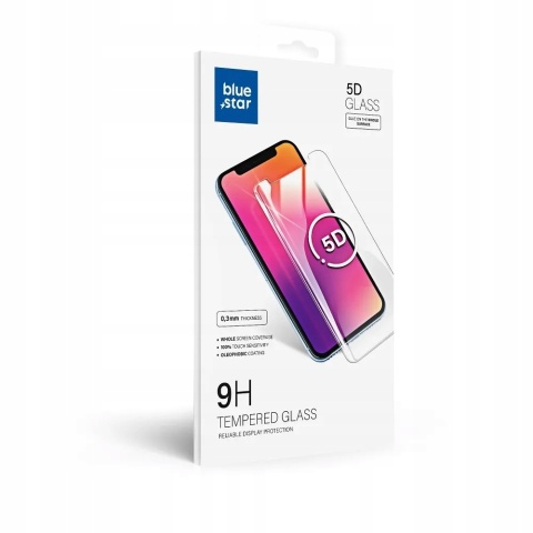 Szkło hartowane na aparat do iPhone 17 PRO / 17 PRO MAX Blue Star Easy Install czarne