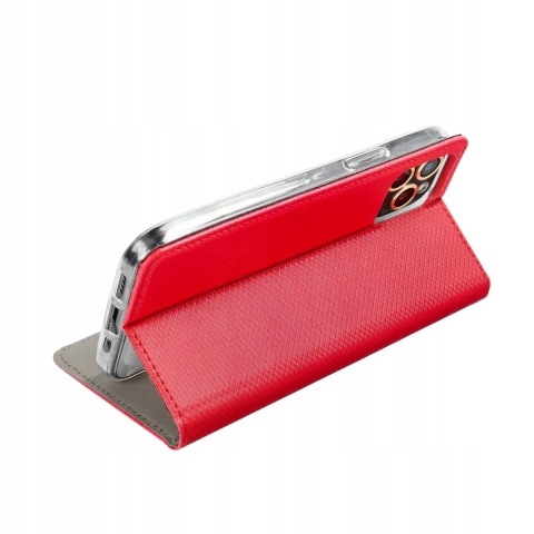 Etui z klapką na Realme 14 5G Smart Case Book czerwone