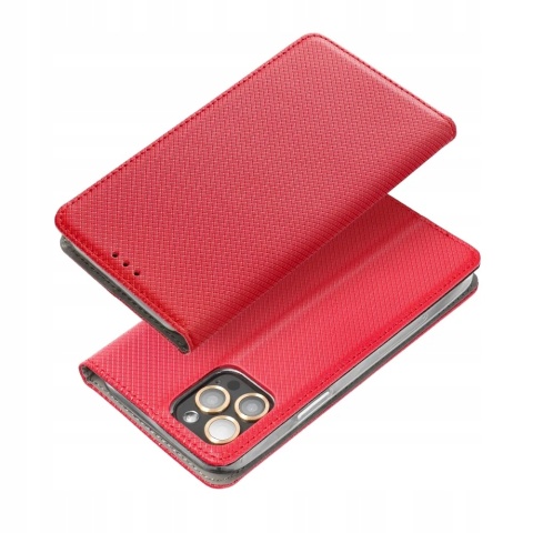 Etui z klapką na Realme 14 5G Smart Case Book czerwone