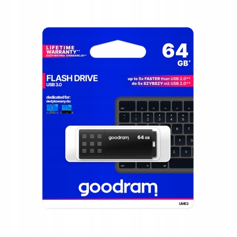 GOODRAM pendrive UME3 64GB USB3.2