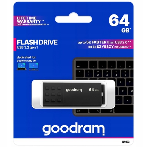 GOODRAM pendrive UME3 64GB USB3.2