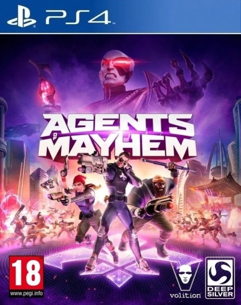 Gra Agents Mayhem PS4 Playstation 4 Używana