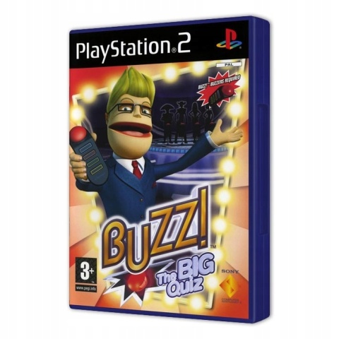 Gra Buzz The Big Quiz PS2 Playstation 2 Używana