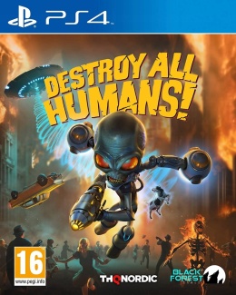 Gra Destroy All Humans! PS4 Playstation 4 Nowa