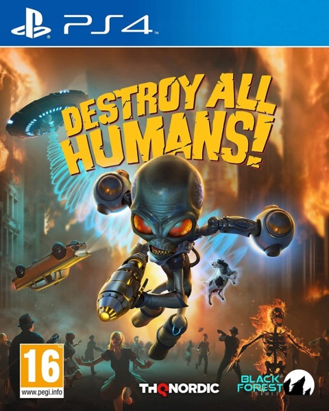 Gra Destroy All Humans! PS4 Playstation 4 Nowa