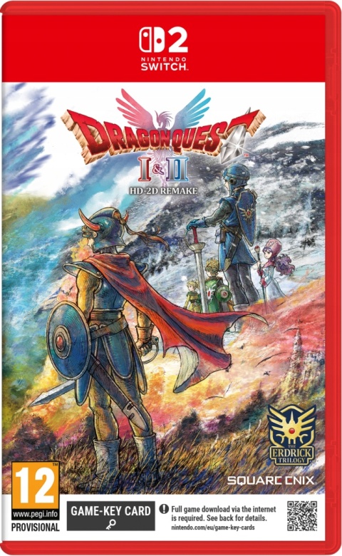 Gra Dragon Quest I & II HD-2D Remake Nintendo Switch 2 NS2 W Folii